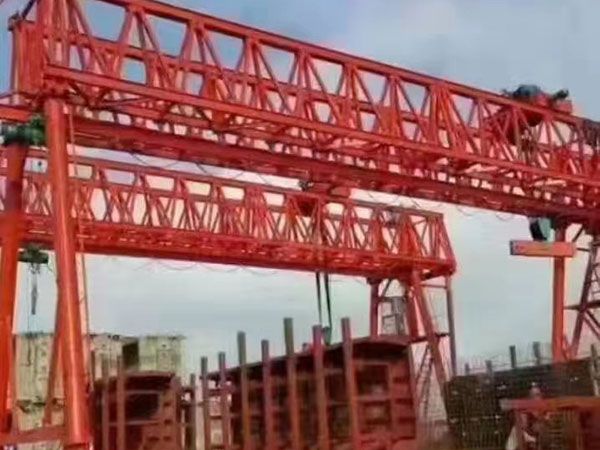 Beam lifting machine