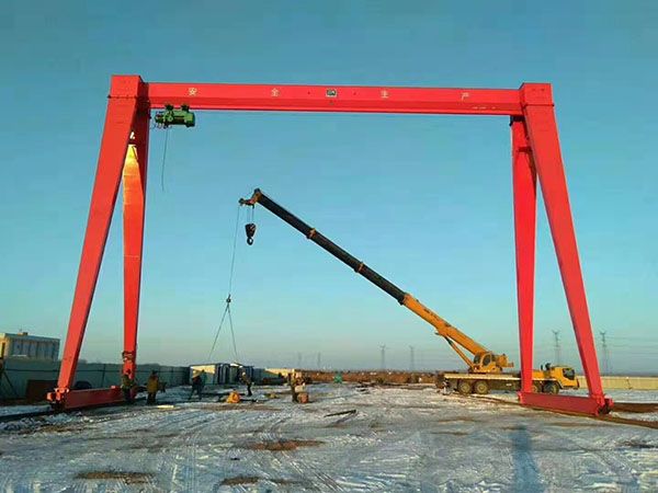  MH electric hoist gantry crane