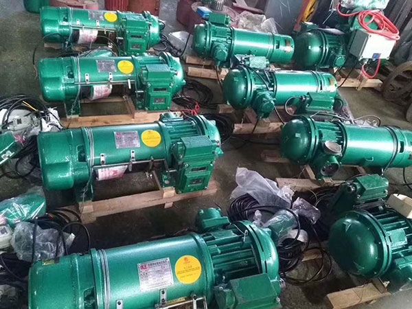 Dust explosion proof electric hoist