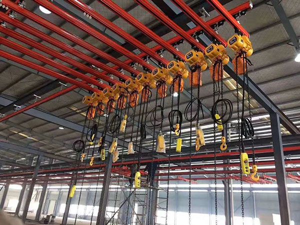 Ring chain electric hoist