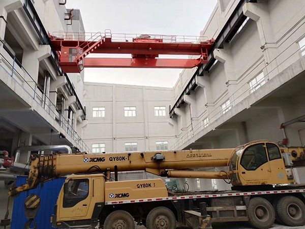 LB electric double beam bridge crane